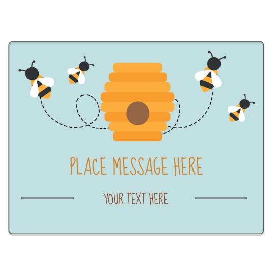 Avery Label Template with Bee Design