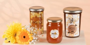 Honey labels, tags and seals