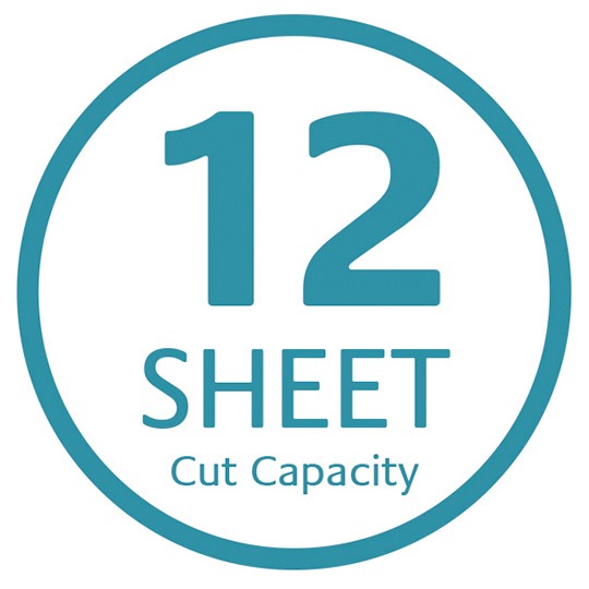 12 sheet cut capacity