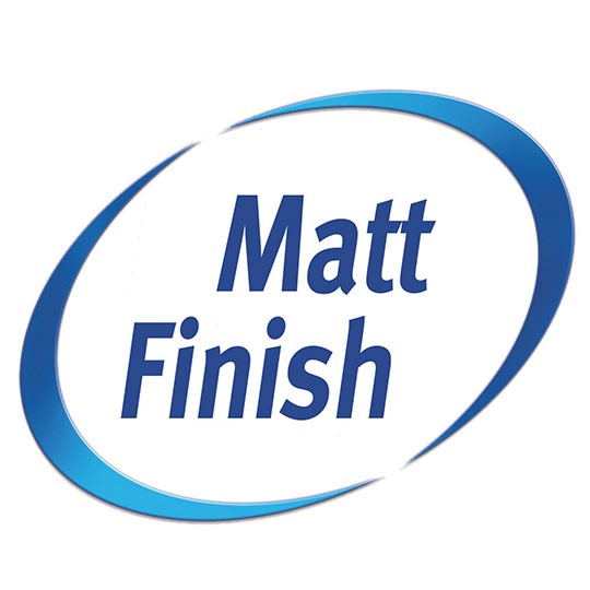 Matt finish
