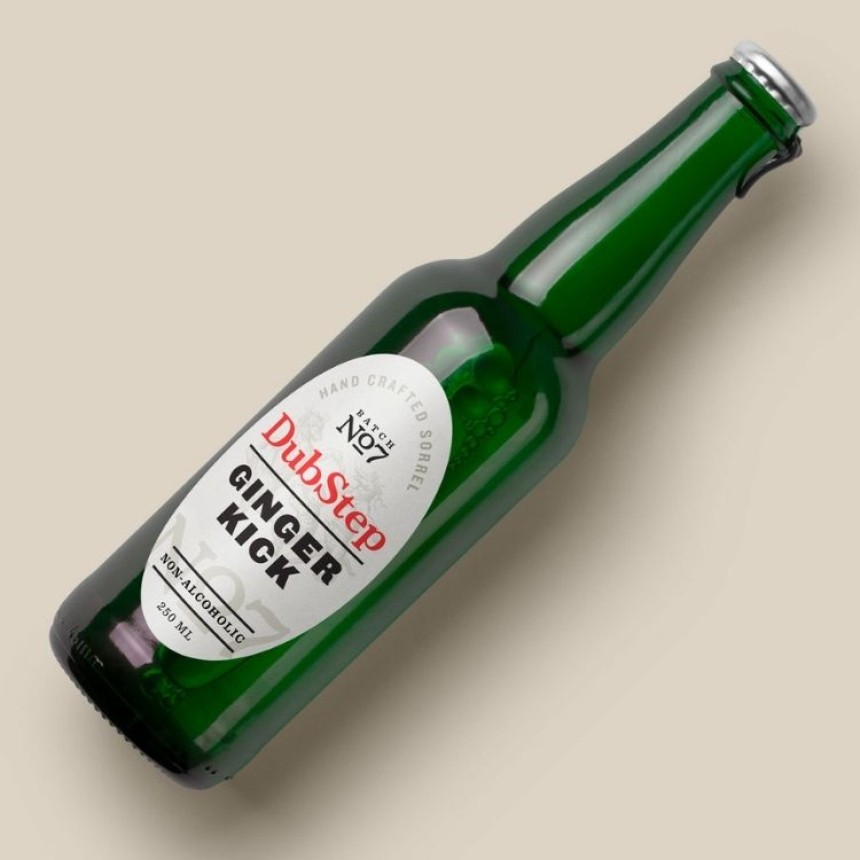 Oval beer label on bottle Beer Label Size mm