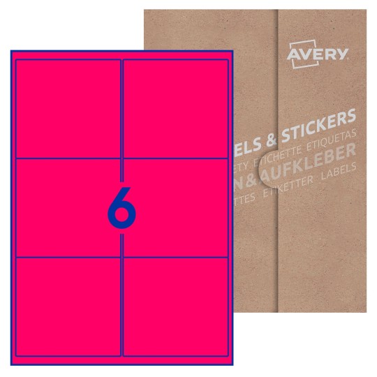 Blank Labels Rectangle 99x93mm
