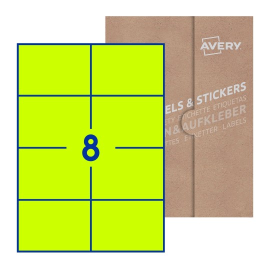 Rectangle Labels - 105 x 74mm Rectangle, Avery Blank Labels