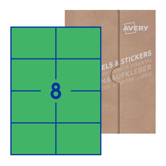 Rectangle Labels - 105 x 74mm Rectangle, Avery Blank Labels