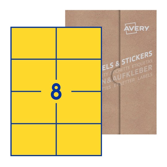 Rectangle Labels - 105 x 74mm Rectangle, Avery Blank Labels