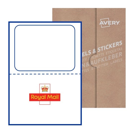164x120mm Rectangle Avery Integrated Blank Label - 164 x 120mm Rectangle, Avery Integrated Blank Labels