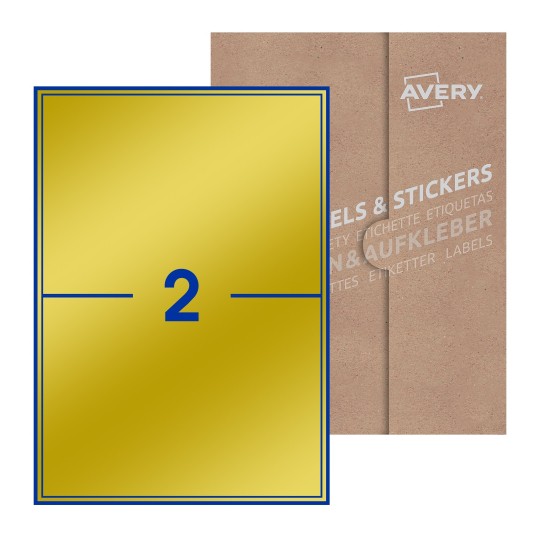 Rectangle Labels - 200 x 144mm Rectangle, Avery Blank Labels