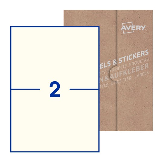 Rectangle Labels - 210 x 148mm Rectangle, Avery Blank Labels