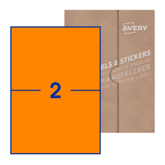 Rectangle Labels - 210 x 148mm Rectangle, Avery Blank Labels