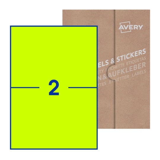 Rectangle Labels - 210 x 148mm Rectangle, Avery Blank Labels