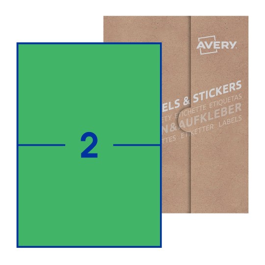 Rectangle Labels - 210 x 148mm Rectangle, Avery Blank Labels