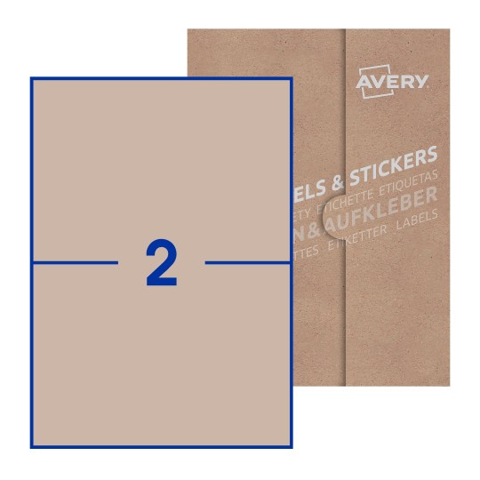 Rectangle Labels - 210 x 148mm Rectangle, Avery Blank Labels