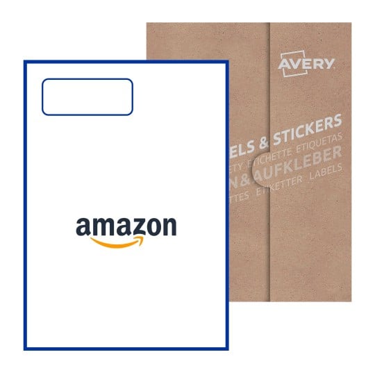 85x45mm Rectangle Avery Integrated Blank Label - 85 x 45mm Rectangle, Avery Integrated Blank Labels