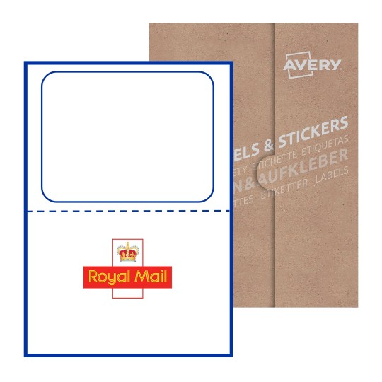 164x120mm Rectangle Avery Integrated Blank Label - 164 x 120mm Rectangle, Avery Integrated Blank Labels