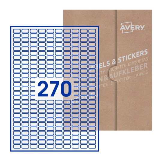 Avery Printable Sticker Paper, Glossy Clear, 8.5 x 11, Laser & Inkjet  Printers, 7 Sheets (4397) : : Stationery & Office Products
