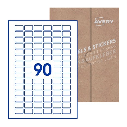 Customised Labels Business Stickers Self Adhesive 21 Or 65 Per Sheet 