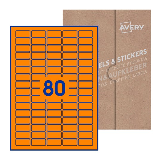 Rectangle Labels - 36 x 17mm Rectangle, Avery Blank Labels
