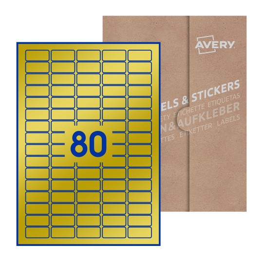 Rectangle Labels - 36 x 17mm Rectangle, Avery Blank Labels
