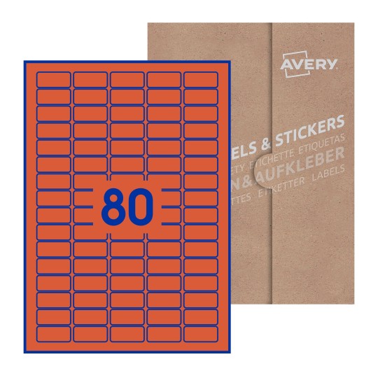 Rectangle Labels - 36 x 17mm Rectangle, Avery Blank Labels