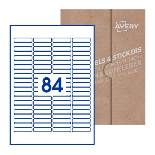 500x 21 Per Sheet Address Label Paper Packaging Sticker Parcel White 