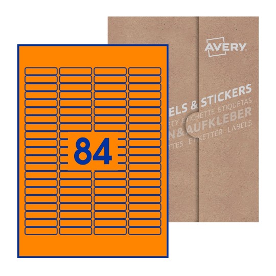 Rectangle Labels - 46 x 11mm Rectangle, Avery Blank Labels