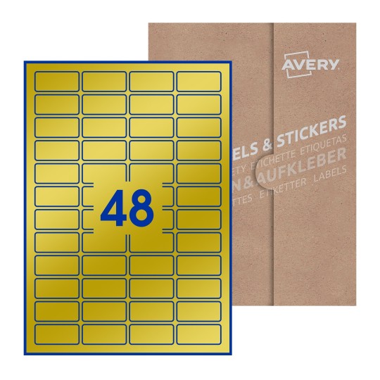 Rectangle Labels - 46 x 21mm Rectangle, Avery Blank Labels