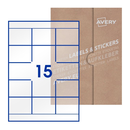 Rectangle Labels - 70 x 51mm Rectangle, Avery Blank Labels