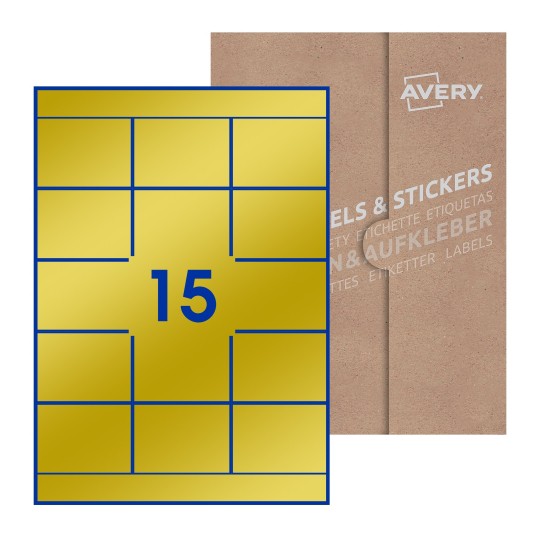 Rectangle Labels - 70 x 51mm Rectangle, Avery Blank Labels