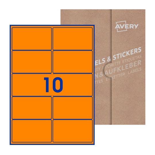 Rectangle Labels - 99 x 57mm Rectangle, Avery Blank Labels