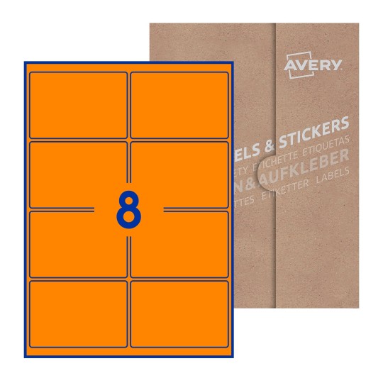 Rectangle Labels - 99 x 68mm Rectangle, Avery Blank Labels