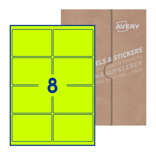 Rectangle Labels - 99 x 68mm Rectangle, Avery Blank Labels