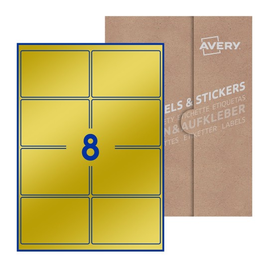 Rectangle Labels - 99 x 68mm Rectangle, Avery Blank Labels