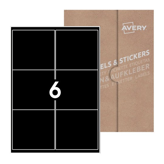 Blank Labels Rectangle 99x93mm - 99 x 93mm Rectangle, Avery Blank Labels