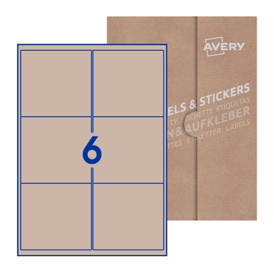 Blank Labels Rectangle 99x93mm - 99 x 93mm Rectangle, Avery Blank Labels