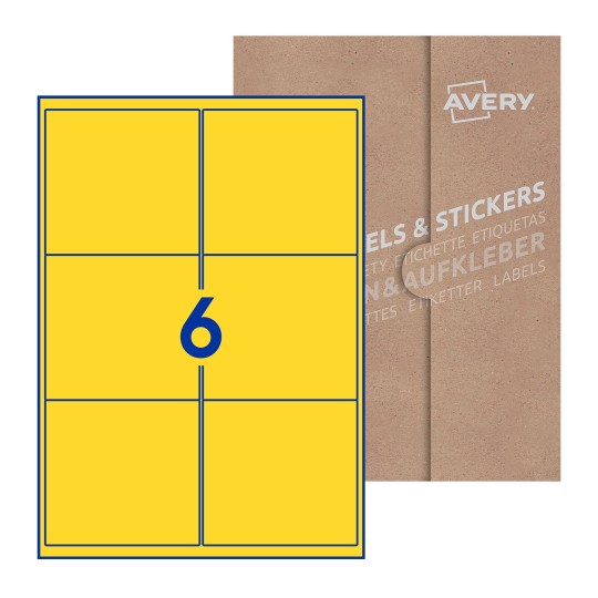 Blank Labels Rectangle 99x93mm - 99 x 93mm Rectangle, Avery Blank Labels
