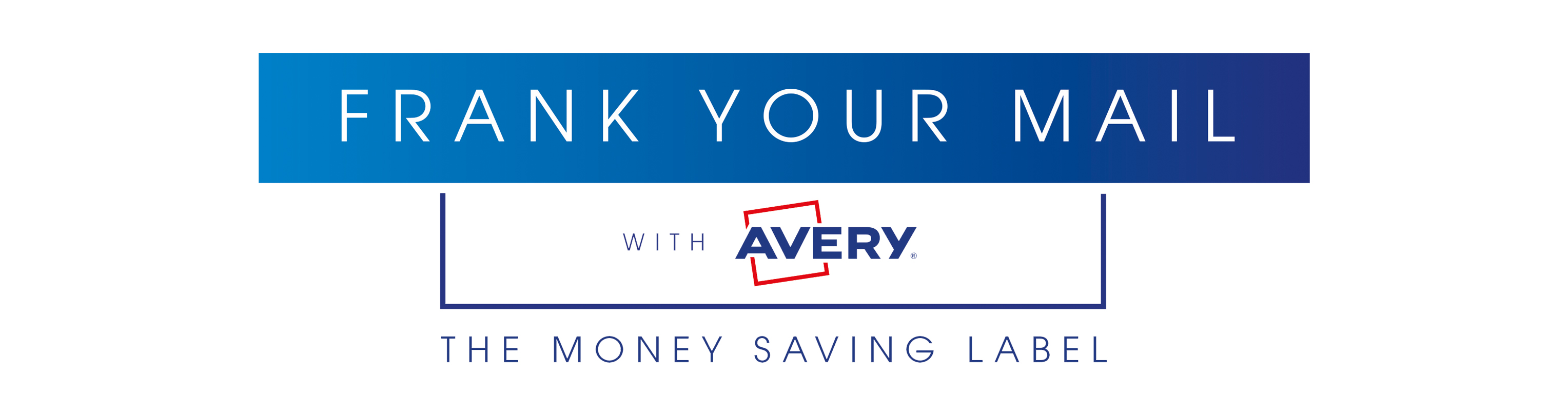 Frank your mail with Avery Franking Labels