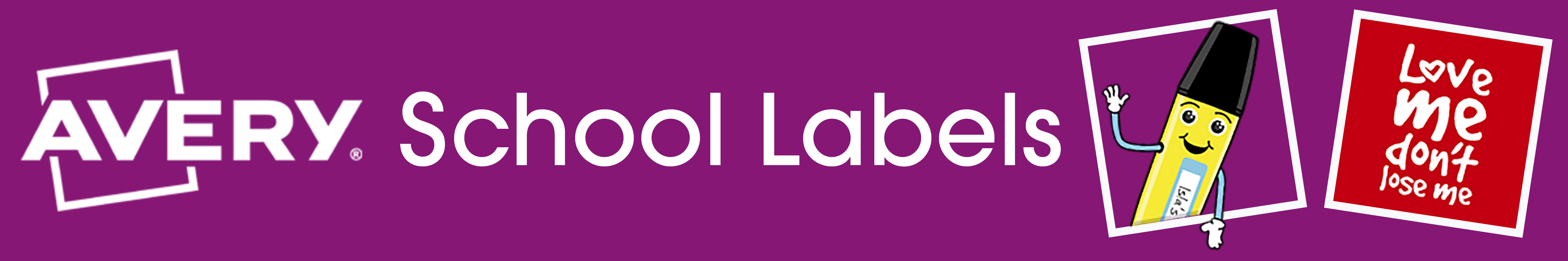 Avery School Labels