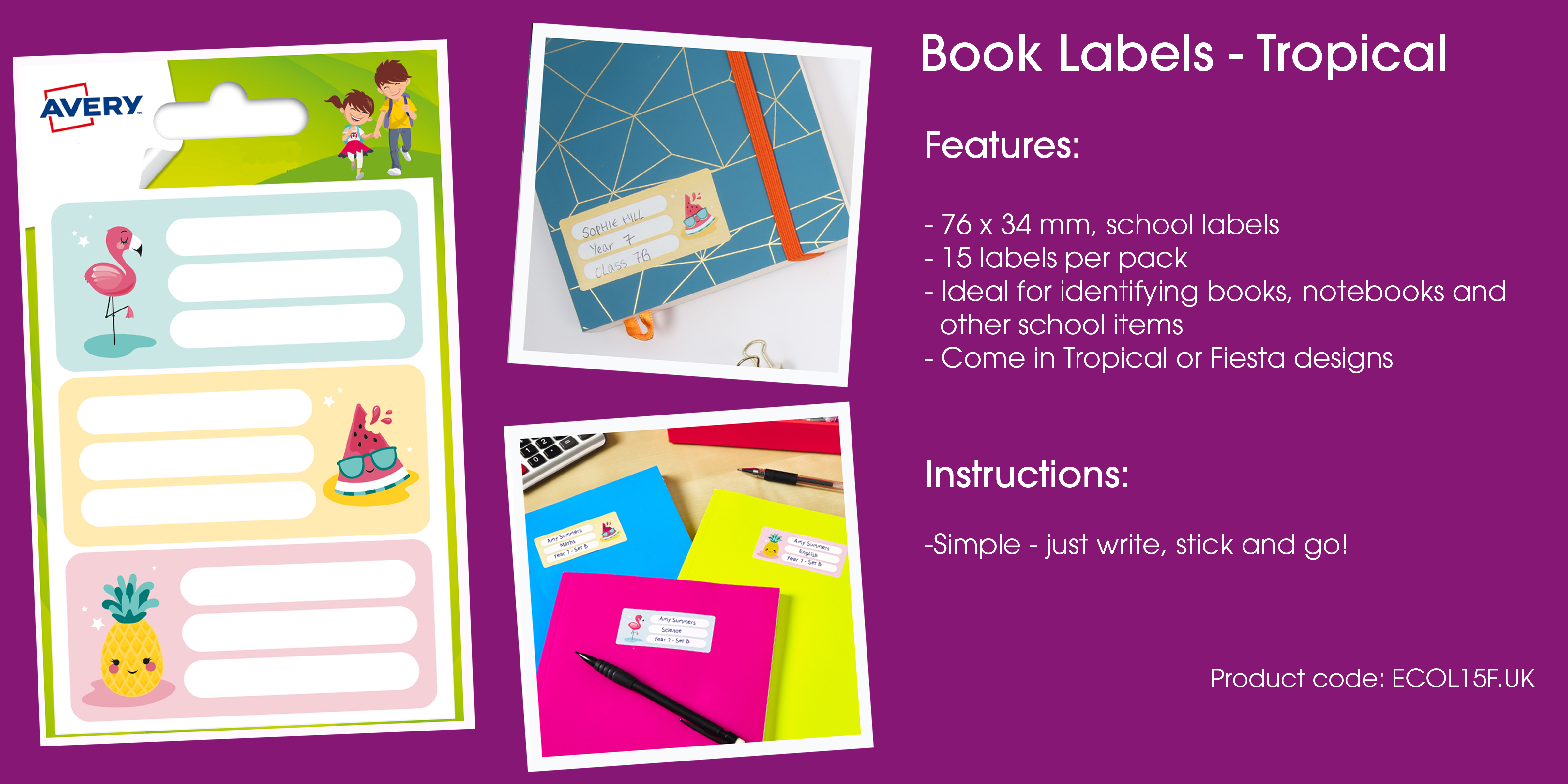 School Labels Exercise Book Labels Notebook Labels Name Labels Avery School Labels Exercise Book Labels Notebook Labels Name Labels Avery