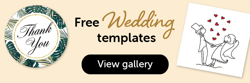 Free weddings designs for printing
