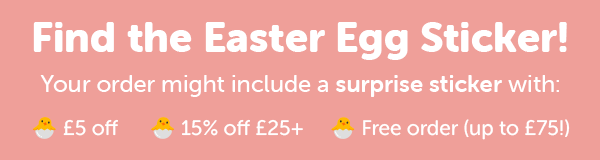 Easter egg stickers promotion