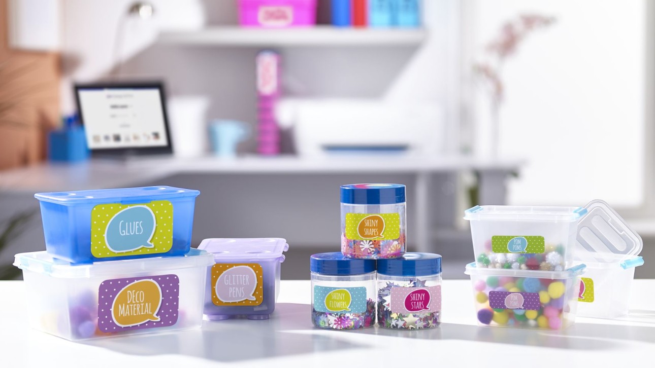 Storage Box Labels & Stickers | Home Organisation | Avery UK | Avery