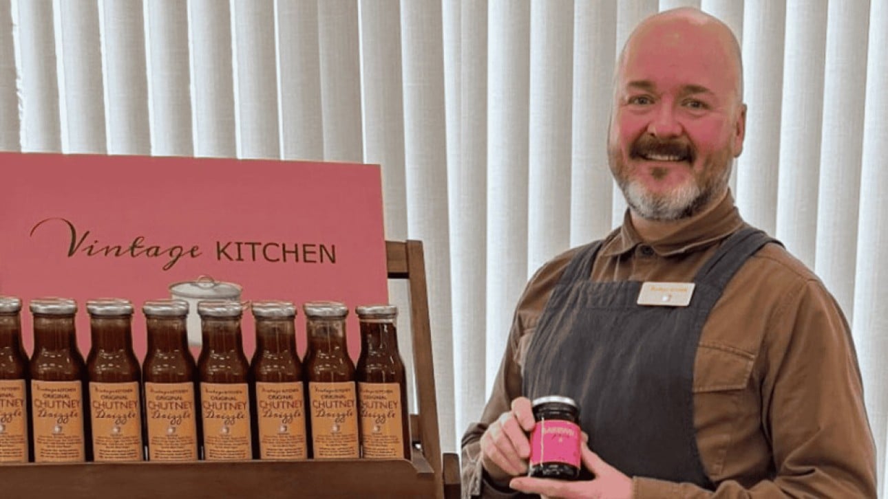 Vintage kitchen - small business - food labels