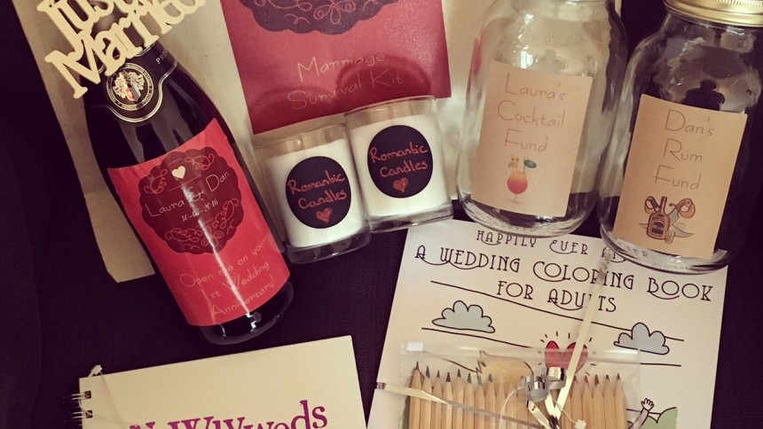 Avery Wedding Personalised Gift Bag