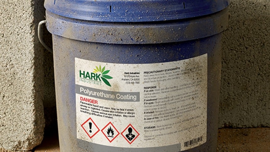 Oil and dirt resistant