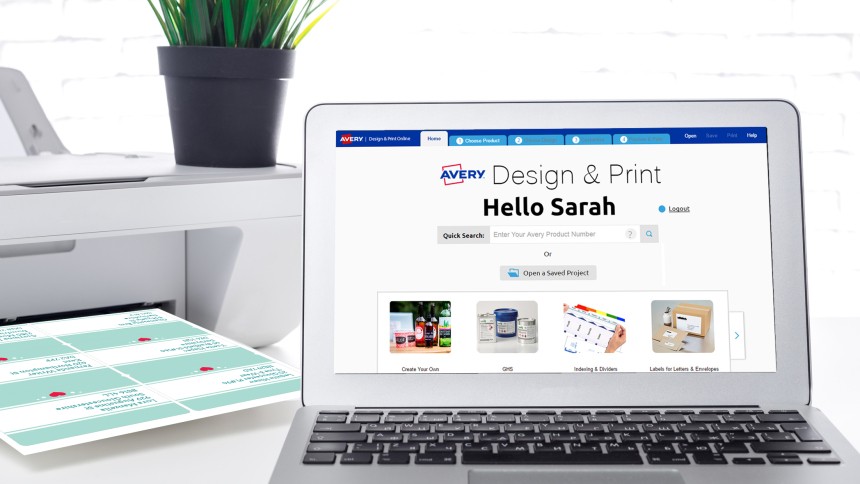 Avery Design & Print Template Software