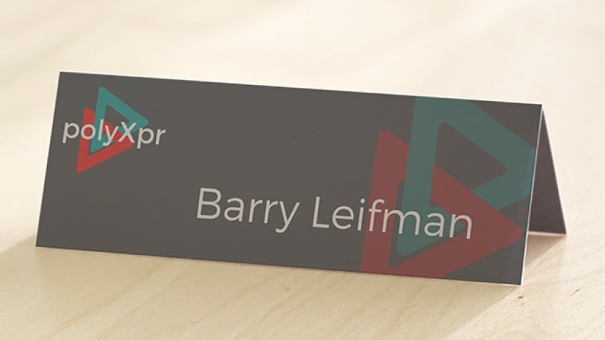 Beautiful 44 Name Card Ratio