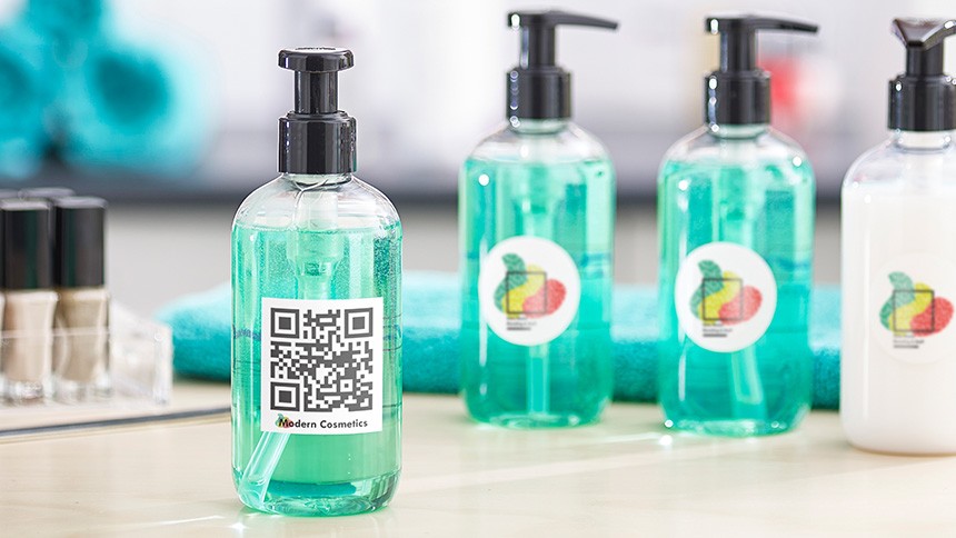 Qr code product labels