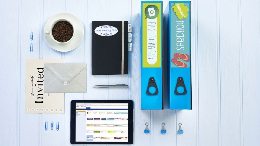 keep your desk tidy with Avery