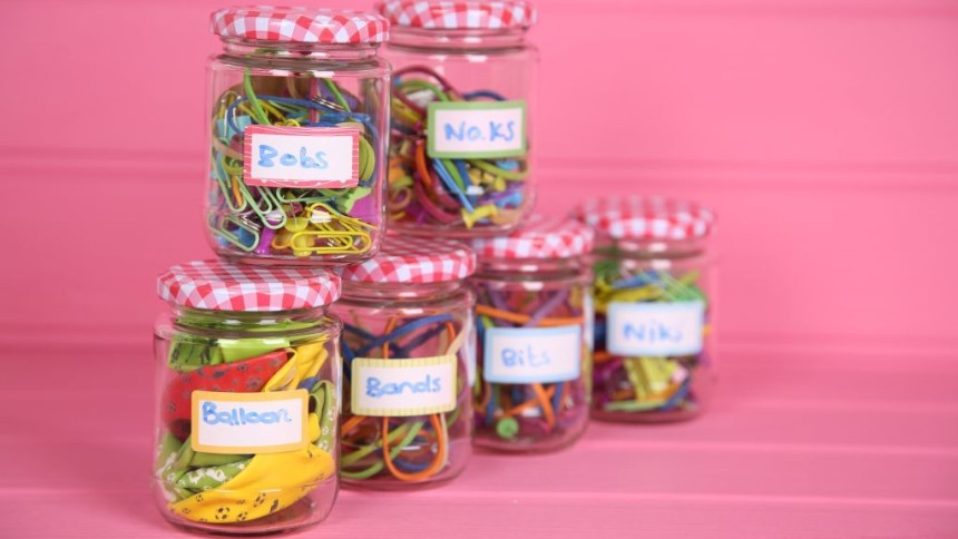 keep your bits and bobs tidy with Avery