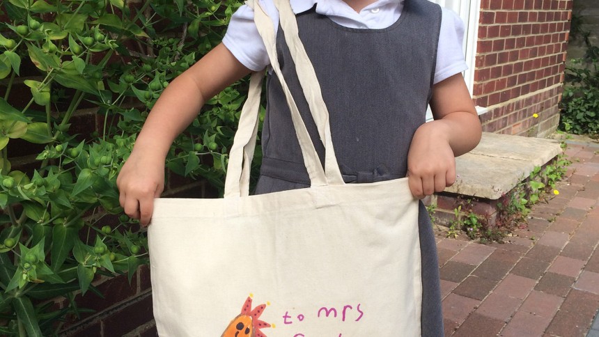 Avery Fabric Transfers make great gifts for teachers
